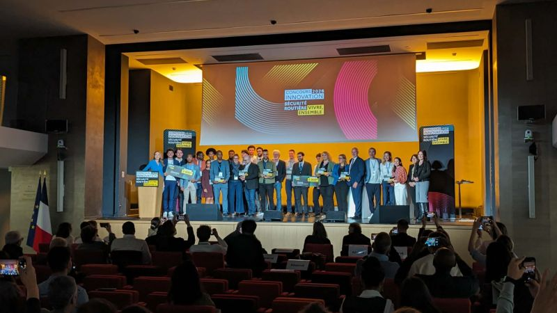 La projet AZARE lauréat (2ème prix) du challenge innovation sécurité routière