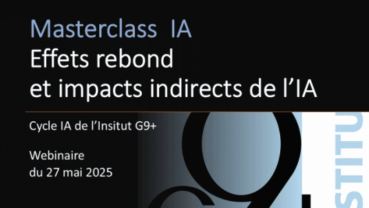 L'IA au delà des effets directs - effets rebonds et impact