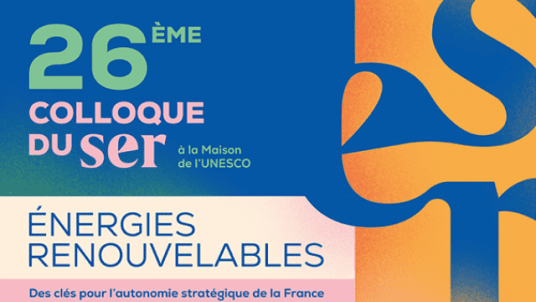 Colloque annuel du Syndicat des énergies renouvelables (SER