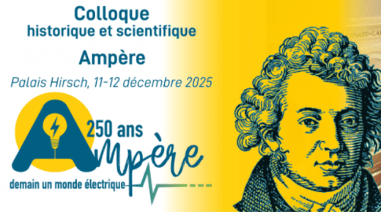 Colloque pour les 250 ans de la naissance d’Ampère